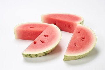 Juicy watermelon slices