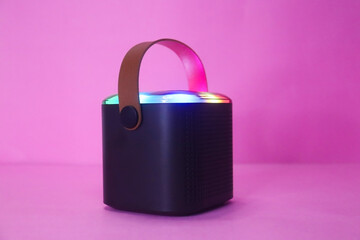 Led Colorful Light Bluetooth Speaker