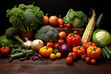 vegetables for a healthy diet realistic.