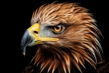 Fototapeta premium Majestic eagle close-up portrait