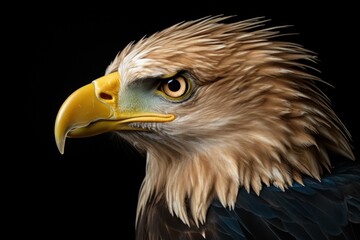 Obraz premium Majestic Bald Eagle Close-Up