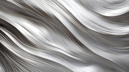 Obraz premium Digital retro silver textured graphics poster background