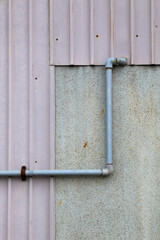 街中の様々な建造物の壁の模様