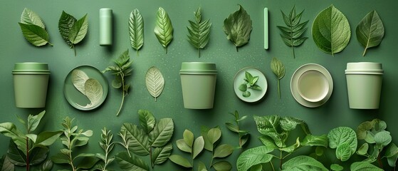 Design a line of ecofriendly promotional materials for an ESG consulting firm featuring natureinspired designs and sustainable materials