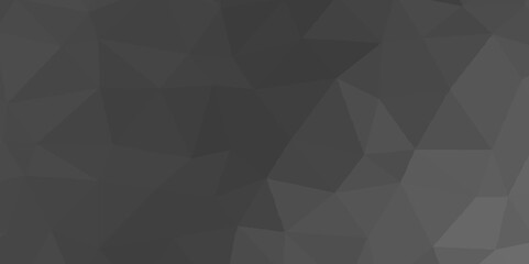 Obraz premium Modern abstract grey low poly background design, vector illustration.