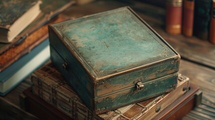 Obraz premium Explore the sensations as you touch the items inside the box. Are they smooth, rough, or textured?