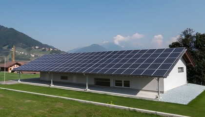 Solar Power from Renewable Energy Infrastructure in Sustainable Landscape