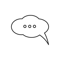 bubble chat logo icon