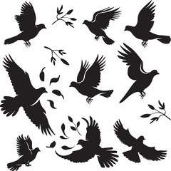 set of birds