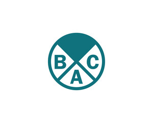 BAC Logo design vector template
