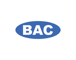 BAC Logo design vector template