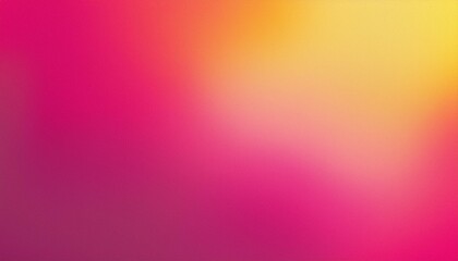 Golden Glow: Blurred Yellow and Fuchsia Pink Grainy Gradient Website Header