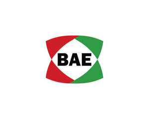 BAE logo design vector template