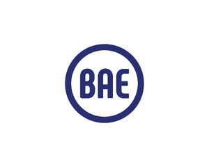 BAE logo design vector template