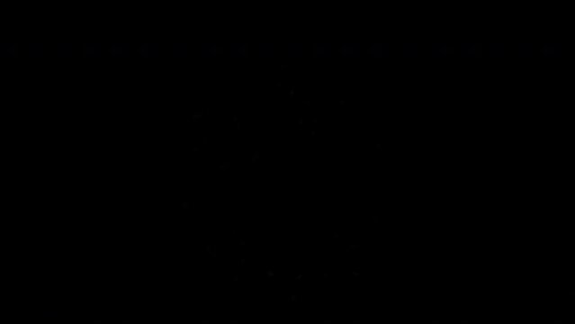 3D Abstract. Realistic 4kanimation Firework Colorful. 30fps