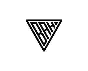 BAH Logo design vector template