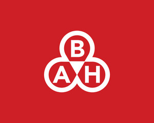 BAH Logo design vector template