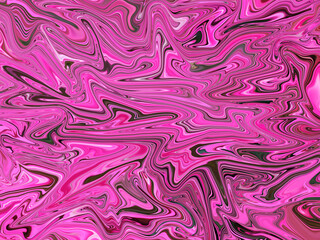 pink fluid art marbling paint textured background. Abstract creative fluid colors