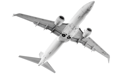 3D realistic flying airplane.