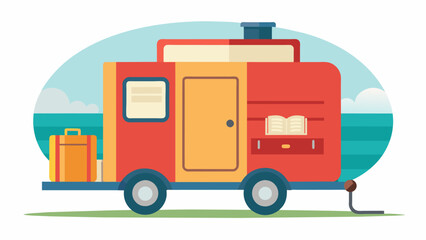 Fototapeta premium Explore the world of portable saunas with a guide to building your own mobile sauna on wheels perfect for camping trips or taking the sauna experience.