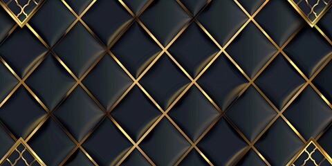 Luxury golden wallpaper. Art Deco Pattern, Vip invitation background texture for print, fabric, packaging design, invite. Vintage vector.