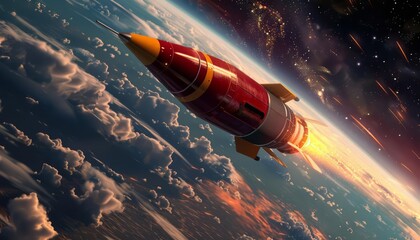 Experience the convenience of super fast delivery with this cool rocket courier service