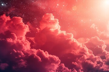 In the red cloud of the marketplace, the bosss strategic billings pave the way for a starstudded rise to success, business concept