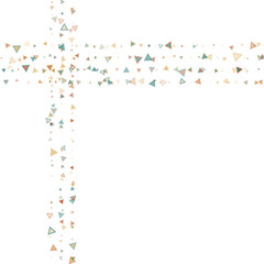 Color geometric background with triangles. Vector illustration horizontal crystal banners, faceted colorful
