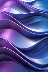 Abstract Background with Wavy Lines