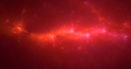 3D manual rendering abstract colorful fractal light background. Its not AI Generatd illustration.