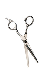 Scissors for haircuts isolated on white background
