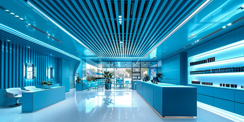 Modern skin care or cosmetology clinic