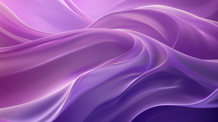 Vibrant Purple Waves, Abstract Background
