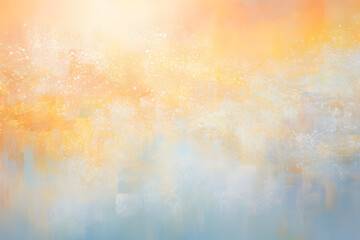 Sparkling Summer Shimmer, abstract landscape art, painting background, wallpaper, generative ai