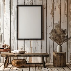 Elegant Classic: Clean Wall with Soft Tones for Versatile Design Usage