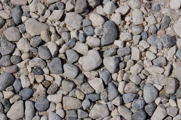 Obraz premium stones in the quay as background