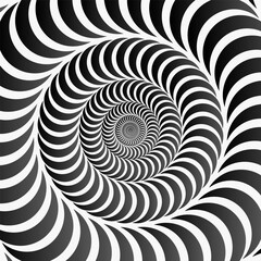 Circular abstract shape for background