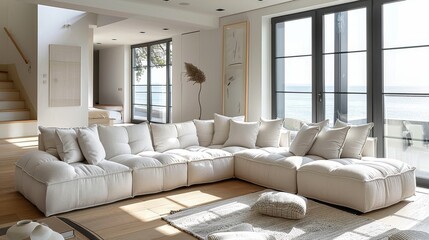 Corner Sofa Space-Saving: Photos demonstrating the space-saving benefits of corner sofas
