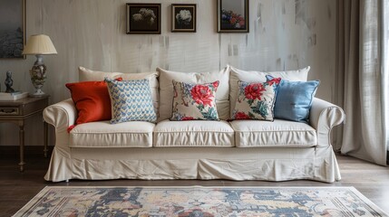 Fabric Sofa Room Setting: Photos showing fabric sofas in different room settings