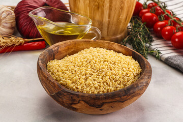 Italian cuisine - dry stelline pasta