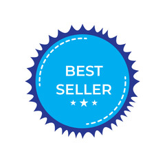 Best seller icon designs set with laurel, best seller badge logo template isolated on white vector illustration eps 10