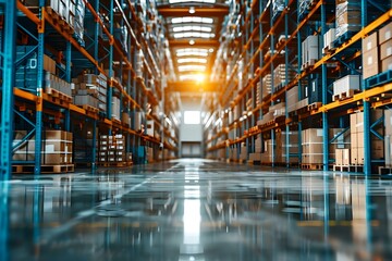 Background of inventory supply warehouse operations including receiving stocking and management. Concept Inventory Receiving, Stocking Procedures, Warehouse Management, Supply Chain Operations