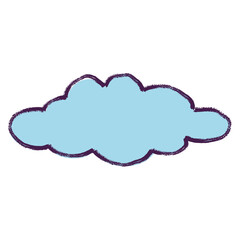 Playful Cloud Brush Sign