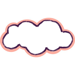 Playful Cloud Brush Sign