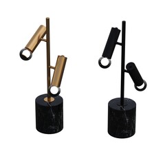 table lamp isolated on white background, room lamp, 3D illustration, cg render
