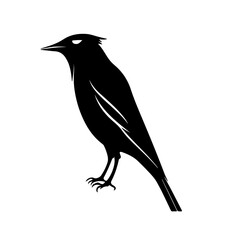 Animal silhouette icon black