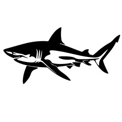 Obraz premium Animal silhouette icon black