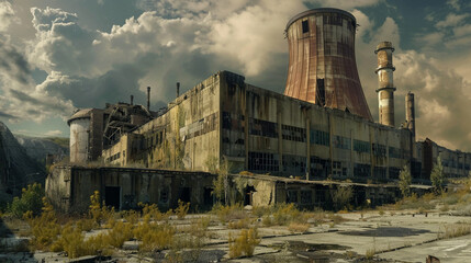 Among the ruins of a once-thriving nuclear facility, a survivor emerges with a harrowing tale of survival against all odds.