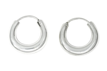 Earrings Silver Style