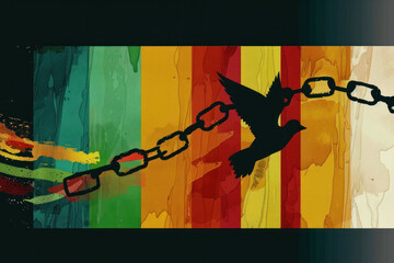 Juneteenth, Freedom Day, Juneteenth background, African American, Juneteenth Freedom Day Celebration, June 19, racial equality - obrazy, fototapety, plakaty